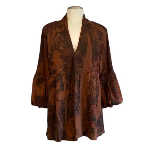 B.L.E.U. Open Front Cardigan - Picture 1 of 11